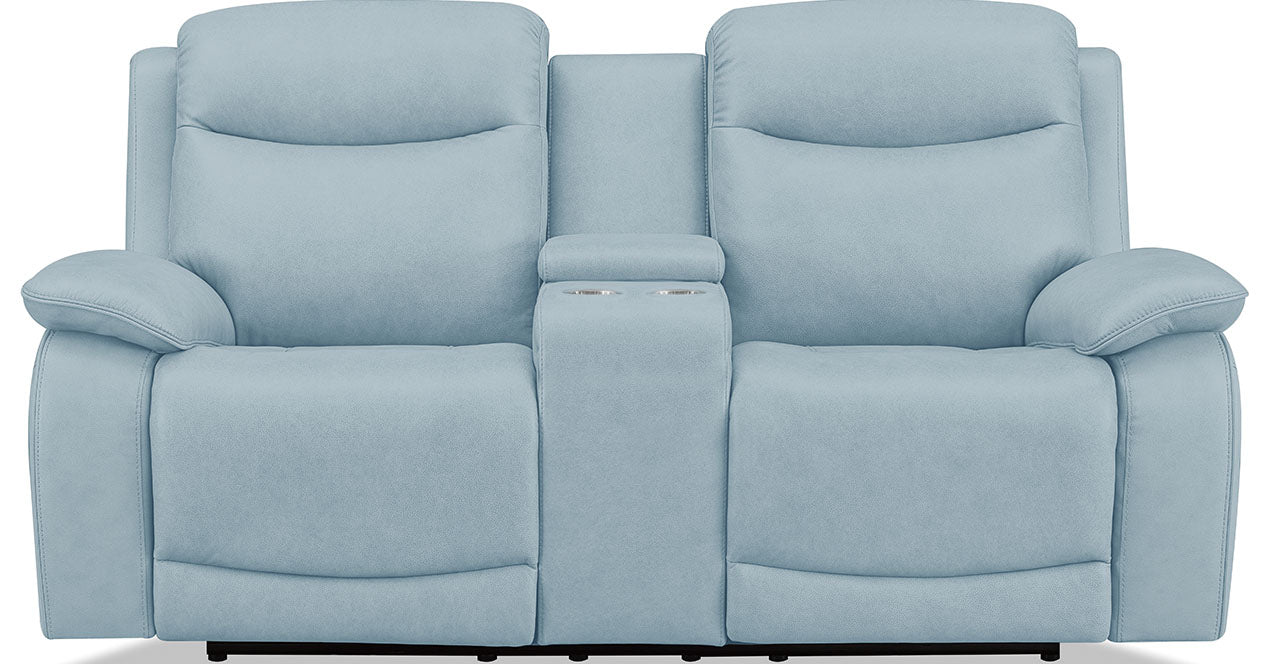 Jackson Power Headrest Zero Gravity Reclining Loveseat with Console