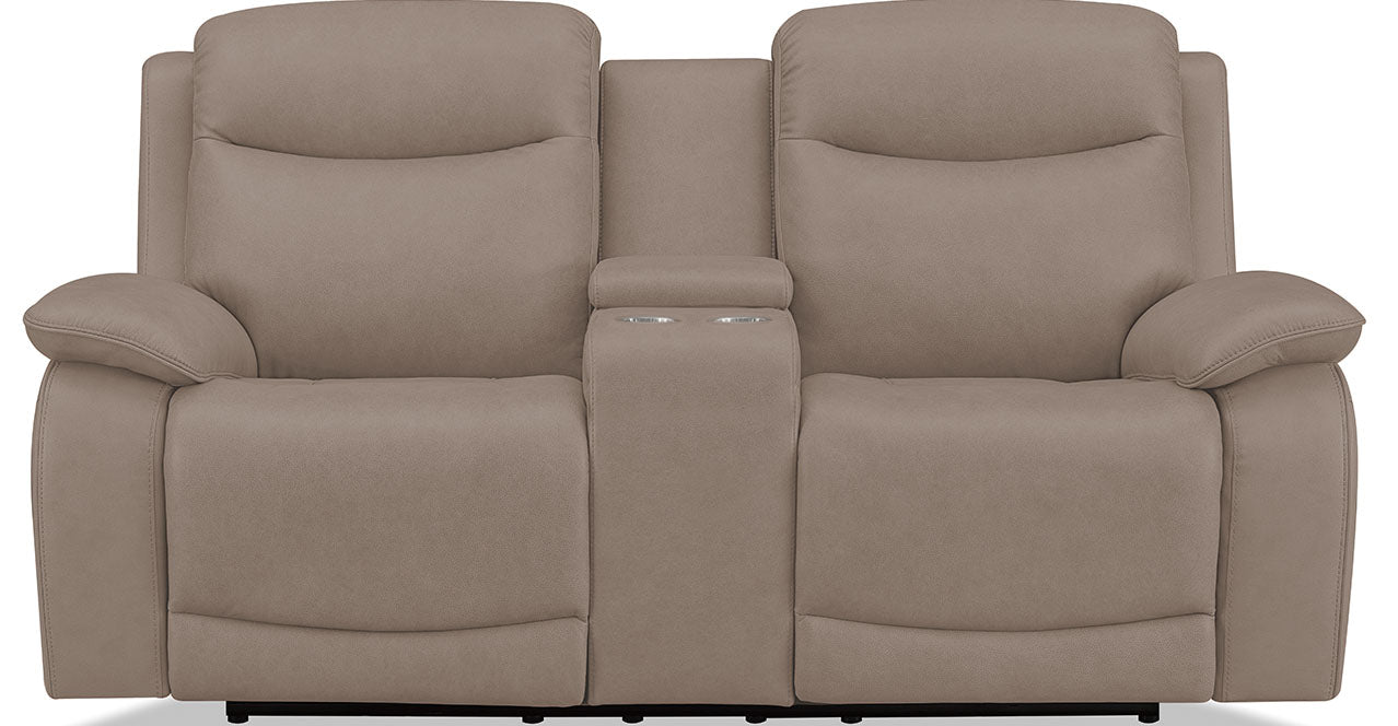 Jackson Power Headrest Zero Gravity Reclining Loveseat with Console