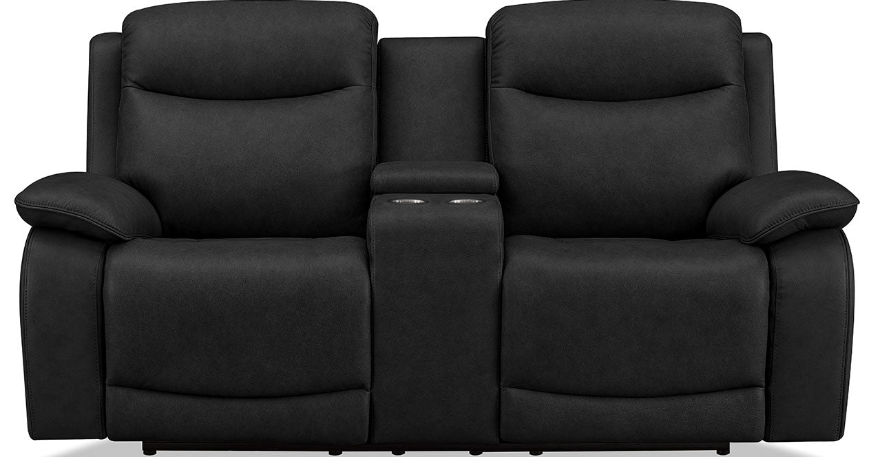 Jackson Power Headrest Zero Gravity Reclining Loveseat with Console