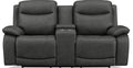 Jackson Power Headrest Zero Gravity Reclining Loveseat with Console