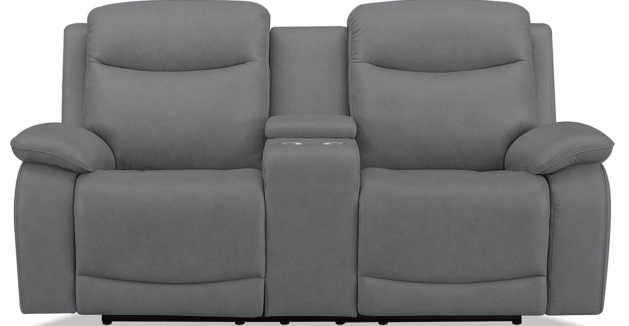 Jackson Power Headrest Zero Gravity Reclining Loveseat with Console