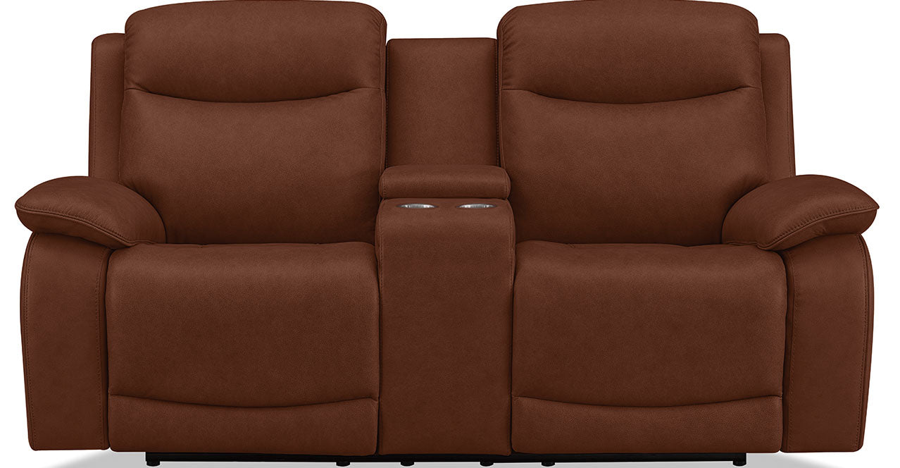 Jackson Power Headrest Zero Gravity Reclining Loveseat with Console