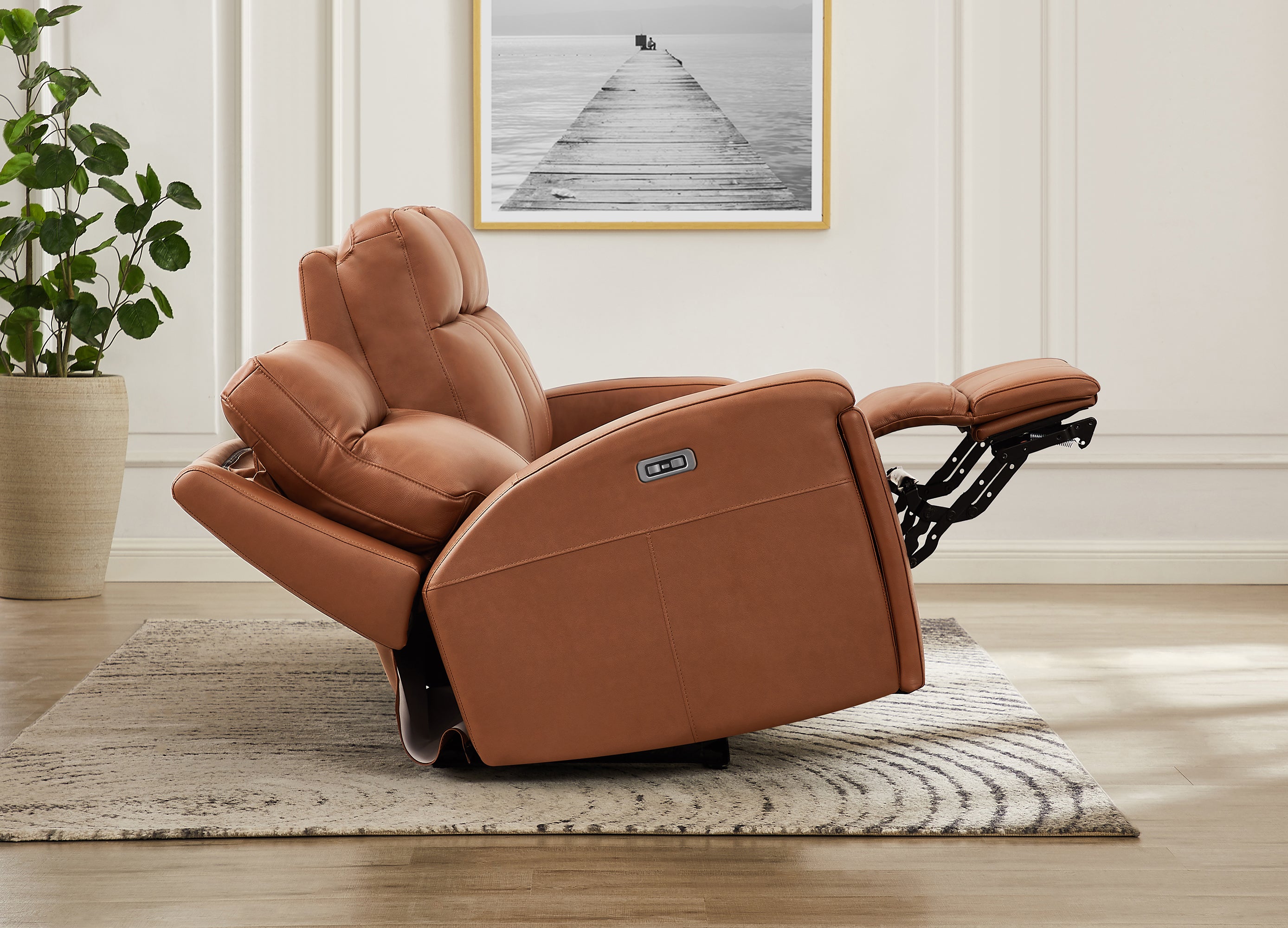 Venice Power Headrest Zero Gravity Reclining Loveseat