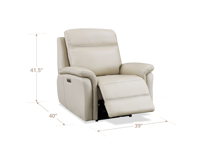 Cascade Power Headrest Zero Gravity Recliner