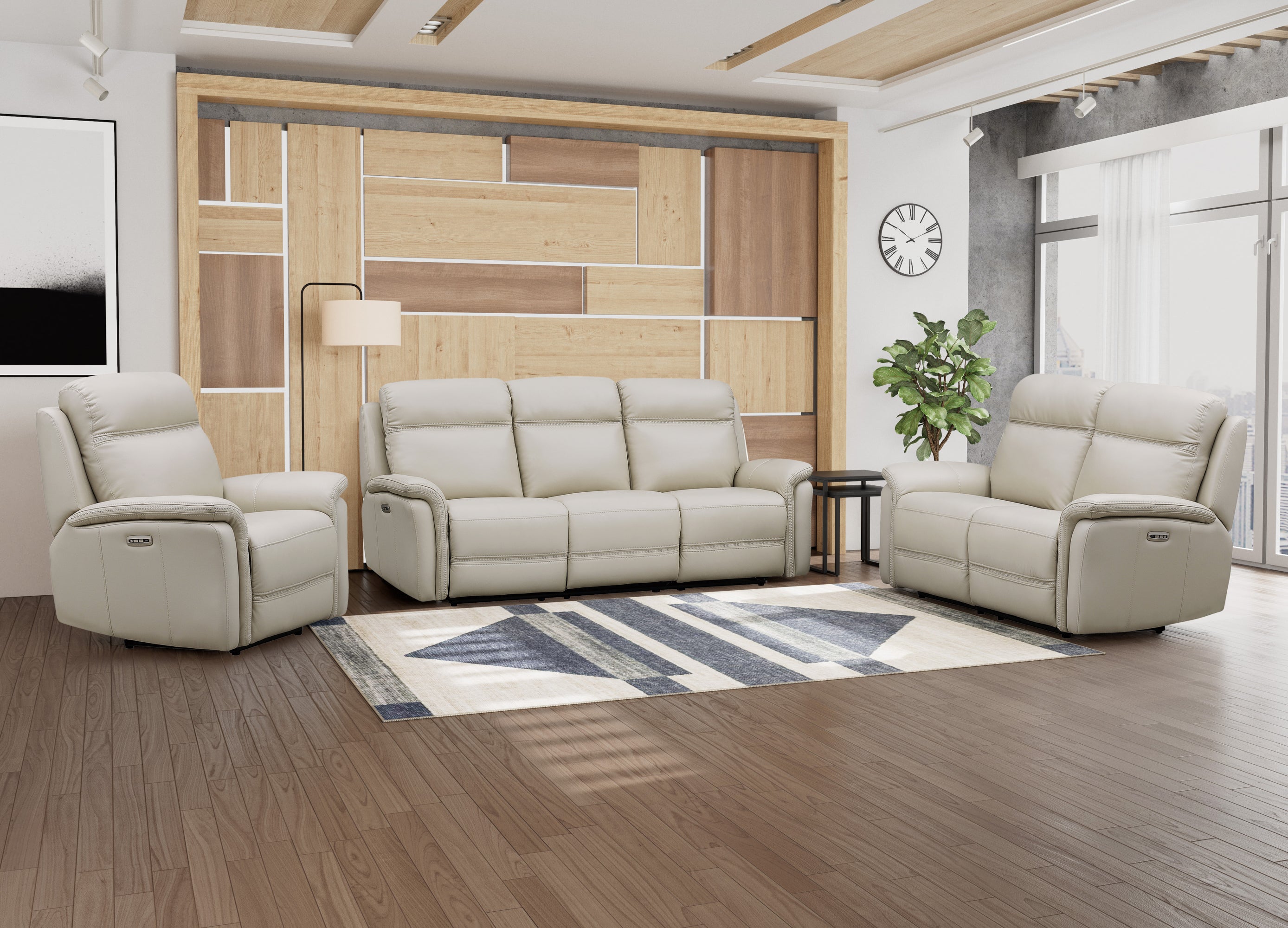 Cascade Power Headrest Zero Gravity Reclining Loveseat