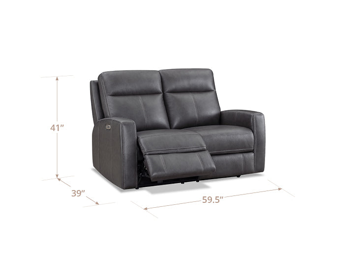 Muskoka Power Headrest Zero Gravity Reclining Loveseat