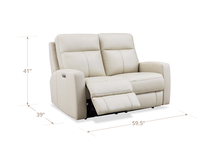 Muskoka Power Headrest Zero Gravity Reclining Loveseat