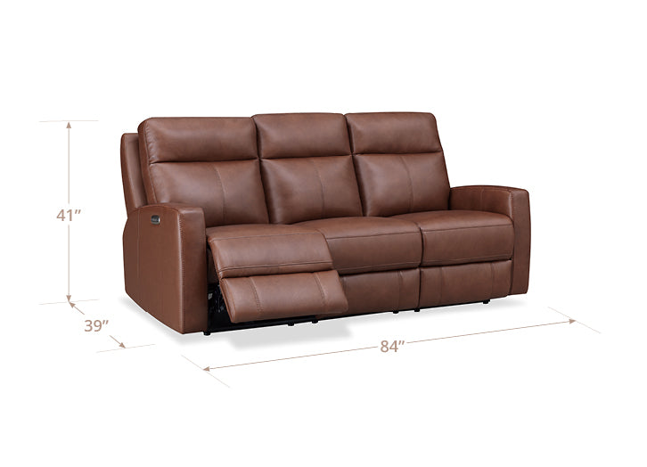 Muskoka Power Headrest Zero Gravity Reclining Sofa