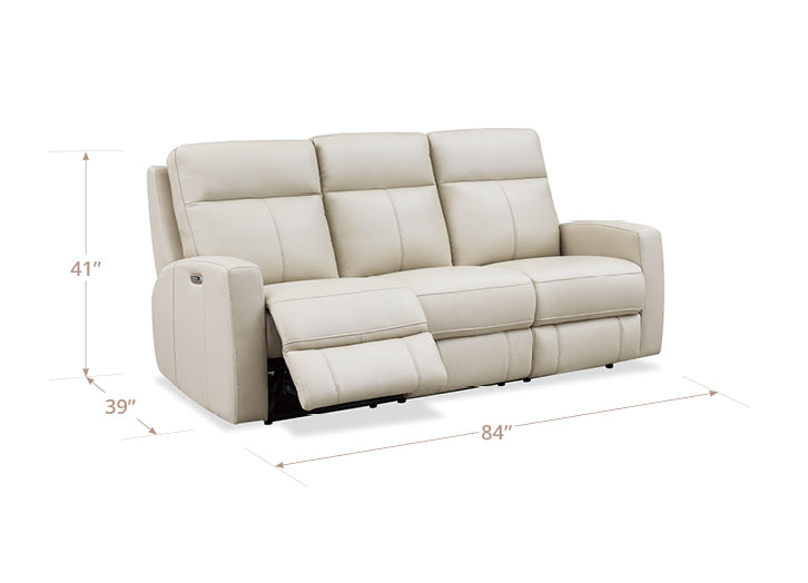 Muskoka Power Headrest Zero Gravity Reclining Sofa