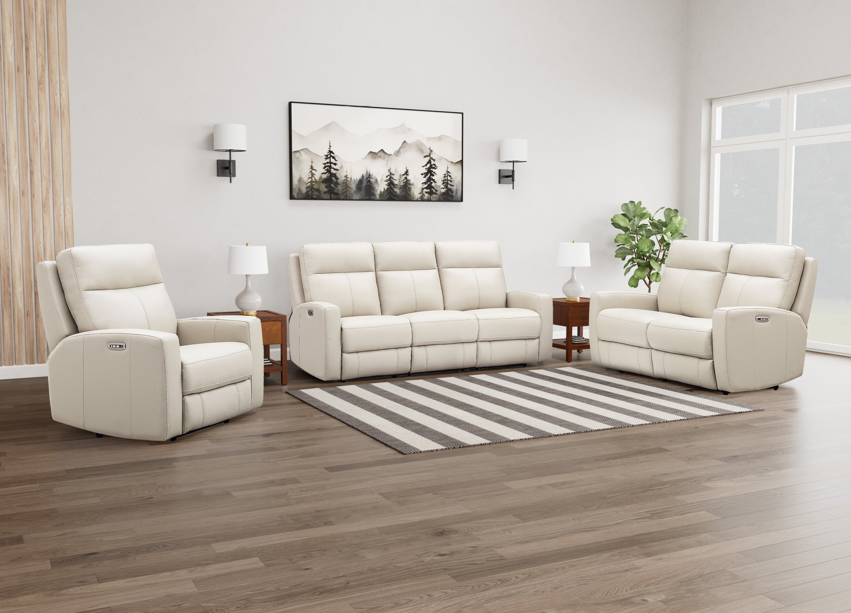 Muskoka Power Headrest Zero Gravity Reclining Sofa