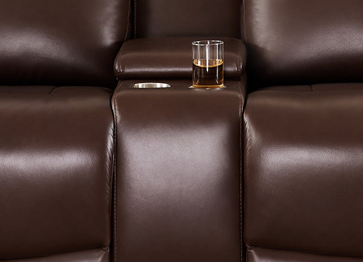 Jackson Power Headrest Zero Gravity Reclining Loveseat with Console