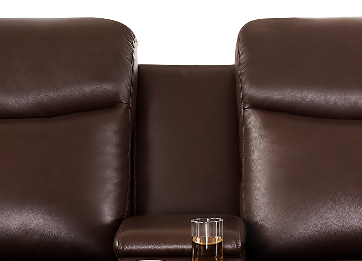 Jackson Power Headrest Zero Gravity Reclining Loveseat with Console